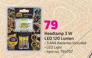 Camp Master 3W LED 120 Lumen Headcamp