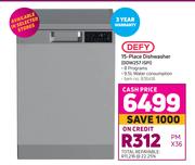 Defy 15 Place Dishwasher DDW257 ISPI