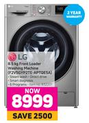 LG 8.5Kg Front Loader Washing Machine F2V5GP2TE-APTQESA