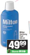 Milton Sterilising Fluid-500ml