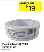 Masking Tape 1st Price 38mm x 50m