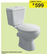 Toilet Close Couple White Ceramic