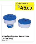 Chlorine Dispenser Retractable 17cm-200g