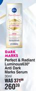 Nivea Perfect & Radiant Luminous 630 Degree Anti Dark Marks Serum-30ml