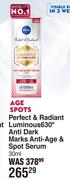 Nivea Perfect & Radiant Luminous 630 Degree Anti Dark Marks Anti Age & Spot Serum-30ml