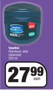 Vaseline Petroleum Jelly (Selected)-250ml Each