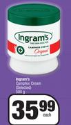 Ingram's Camphor Cream (Selected)-500g Each