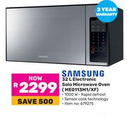 Samsung 32L Electronic Solo Microwave Oven ME0113M1/XF