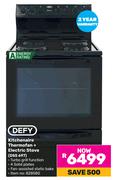 Defy Kitchenaire Thermofan + Electric Stove DSS 697
