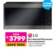 LG 56L Neochef Microwave Oven MS5696HIT