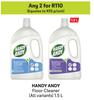 Handy Andy Floor Cleaner (All Variants)-For 2 x 1.5L