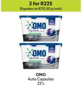 Omo Auto Capsules-For 2 x 22's