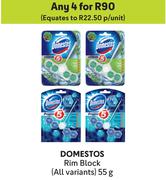 Domestos Rim Block (All Variants)-For 4 x 55g