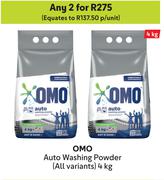Omo Auto Washing Powder (All Variants)-For 2 x 4Kg