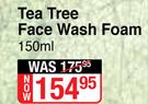 Thursday Plantation Tea Tree Face Wash Foam-150ml