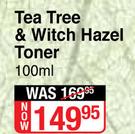 Thursday Plantation Tea Tree & Witch Hazel Toner-100ml