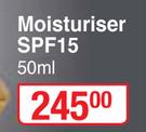 African Extracts Hydrofirm-C Moisturiser SPF15-50ml