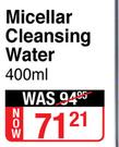 Garnier Micellar Cleansing Water-400ml
