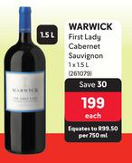 Warwick First Lady Cabernet Sauvignon-1.5L