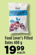 Food Lover's Pitted Dates-400g Each