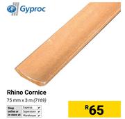 Gyproc Rhino Cornice 75mm x 3m