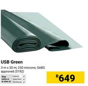 USB Green 3m x 30m