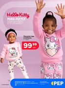 Hello Kitty Character Tops Or Bottoms 2-7 Years-Each