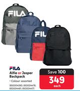 Fila Alfie Or Jasper Backpack-Each