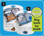Go Travel Packing Cubes 3 Pack +Go Travel Packing Cubes 2 Pack-Both For 