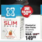 USN Phedra Cut Slim Packs 20 Sachets Assorted