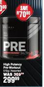 Primal High Potency Pre Workout Assorted-510g