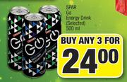 Spar Go Energy Drink-3x500ml