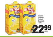 Danone Ultra Mel Custard-1Ltr Each