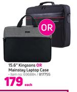 Kingsons Or Mainstay 15.6" Laptop Case-Each