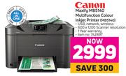 Canon Maxify MB5140 Multifunction Colour Inkjet Printer