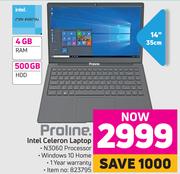 Proline Intel Celeron Laptop