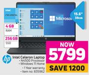 HP Intel Celeron Laptop