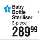 Baby Things Baby Bottle Steriliser 3 Piece