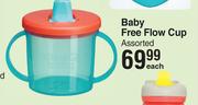 Vital Baby Free Flow Cup Assorted-Each