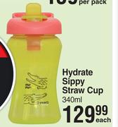 Vital Baby Hydrate Sippy Straw Cup-340ml Each