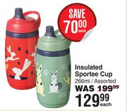 Tommee Tippee Insulated Sportee Cup Assorted-266ml Each