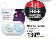 Philips Avent Ultra Air Pacifier 18 Months 2 Pack-Per Pack