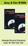 Raleigh Bicycle Standard Tube 16"/20"/24"/26"-For Any 2