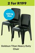 Goldsun Titan Heavy Duty Chair-For 2