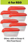 Otima 600ml Snap-It Mini Food Saver-For 6
