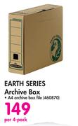 Earth Series Archive Box 460870-Per 4 Pack