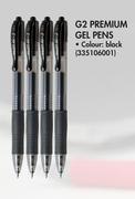 Pilot G2 Premium Gel Pens 335106001-Per 4 Pack