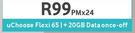Samsung Galaxy A2 Core 4G-On uChoose Flexi 65