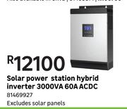 Solar Power Station Hybrid Inverter 3000VA 60A ACDC