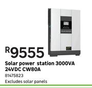 Solar Power Station 3000VA 24VDC CW80A
